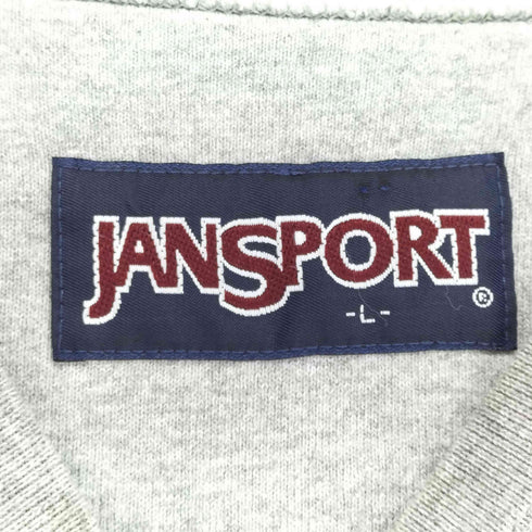 ジャンスポーツ JanSport SAINT LEO UNIVERSITY フロント刺繍クルーネックスウェット メンズ JPN:L