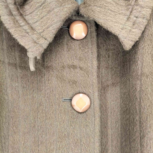 Recent Piece alpaca&silk アルパカシルク混ウールコート レディース 11R