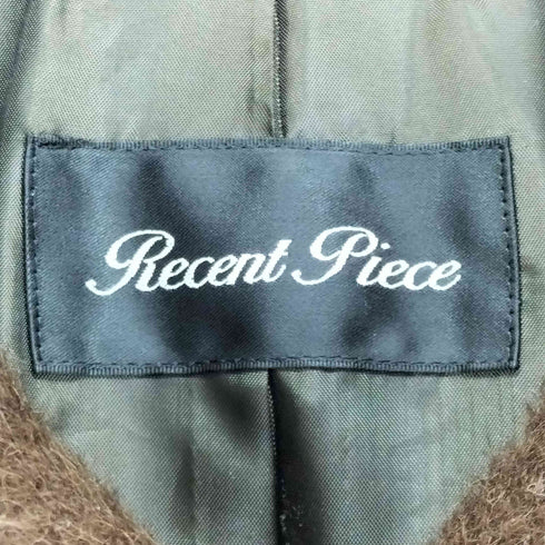 Recent Piece alpaca&silk アルパカシルク混ウールコート レディース 11R