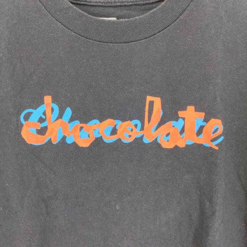 CHOCOLATE フロントプリントクルーネックTシャツ street メンズ JPN:S