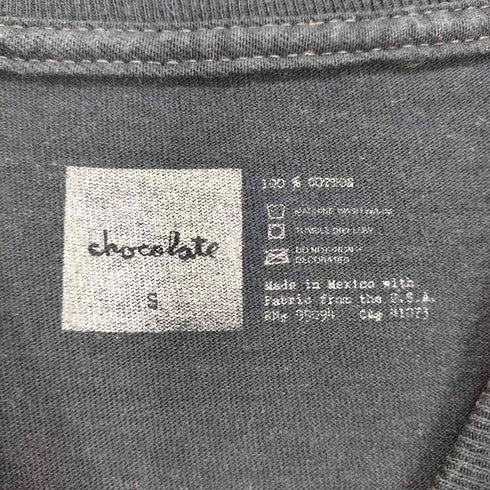 CHOCOLATE フロントプリントクルーネックTシャツ street メンズ JPN:S