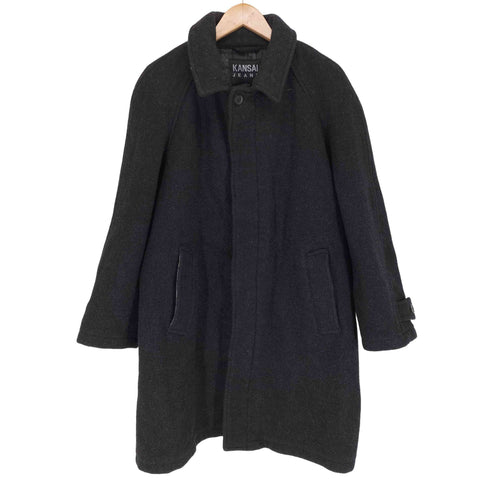 カンサイジーンズ KANSAI JEANS ウールステンカラーコート メンズ M