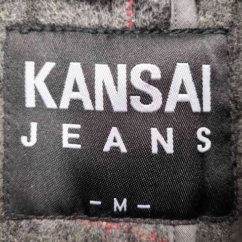 カンサイジーンズ KANSAI JEANS ウールステンカラーコート メンズ M