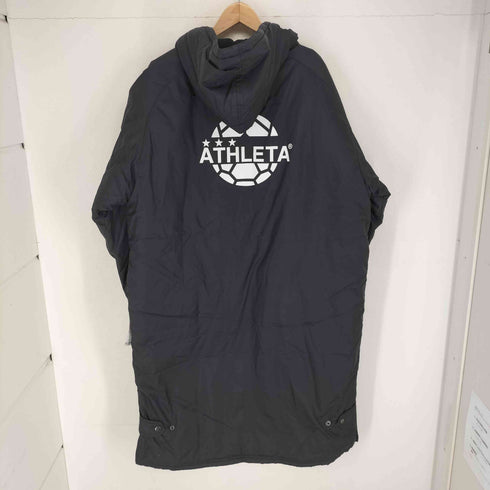 アスレタ ATHLETA ロゴプリントベンチコート メンズ FREE
