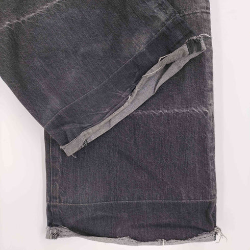 ソウシオオツキ SOSHIOTSUKI 23SS NOT SHORT PAINTER DENIM ノット ショート ペインター デニム パンツ メンズ JPN:44