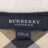 バーバリーロンドン BURBERRY LONDON ロゴ刺繍ハーフボタンコットンノースリーブワンピース レディース 150A