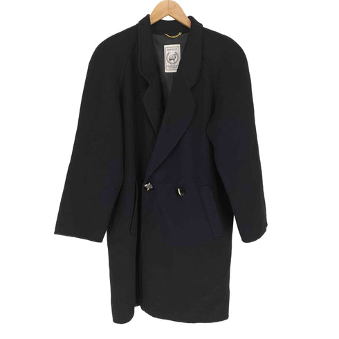 WOOL&CASHMERE&ANGOLA 1Bダブルチェスターコート レディース FREE
