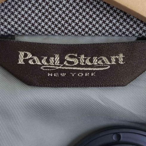 ポールスチュアート Paul Stuart ハウンドトゥース 2B 背抜き テーラードジャケット スラックス セットアップ メンズ 上下共に52L