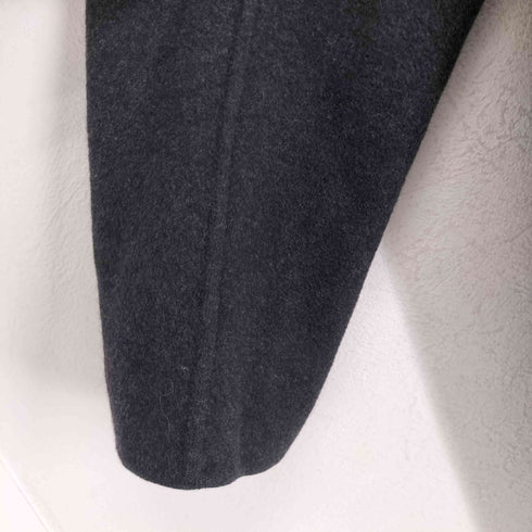 PURE CASHMERE バイカラーカシミヤダブルハーフコート レディース
