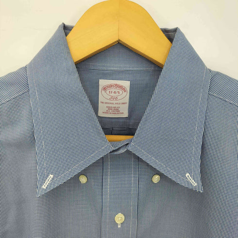 ブルックスブラザーズ 346 BROOKS BROTHERS ハウンドトゥースチェック ボタンダウンシャツ メンズ 17-4/5