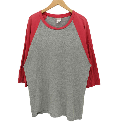 アンビル Anvil 00S ラグランスリーブ 7分丈 Tシャツ メンズ import:XL