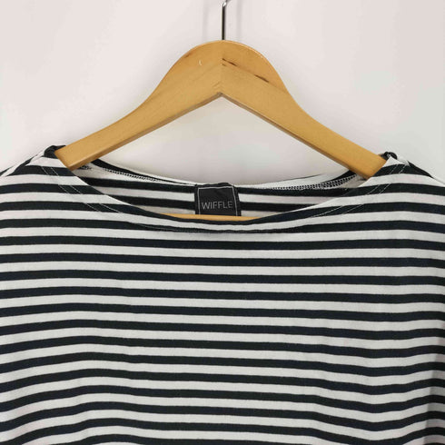 ウィッフル WIFFLE RELUME BIG BORDER TEE レディース