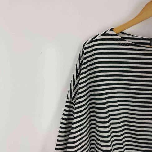 ウィッフル WIFFLE RELUME BIG BORDER TEE レディース