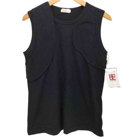コムデギャルソン COMME des GARCONS 2010SS 反骨精神 Adult Delinquent期 ノースリーブカットソー デザイン タンクトップ レディース JPN:S