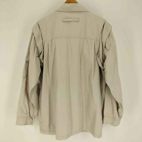 ウールリッチ WOOLRICH 裏地メッシュ ジップアップ マルチポケット タクティカル フィッシング ジャケット メンズ import:M