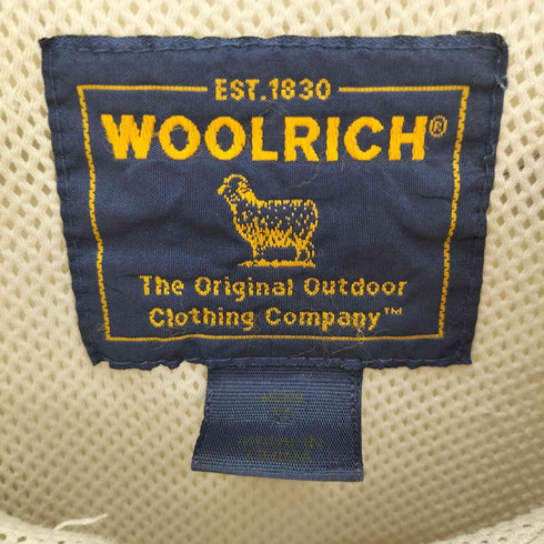 ウールリッチ WOOLRICH 裏地メッシュ ジップアップ マルチポケット タクティカル フィッシング ジャケット メンズ import:M