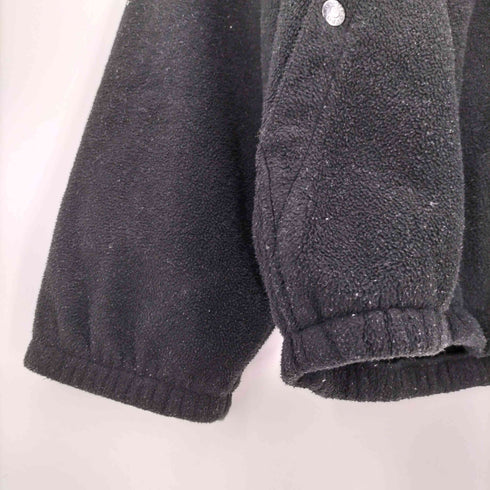 ポロバイラルフローレン Polo by RALPH LAUREN 80-90S USA製 三角タグ POLATEC ポニー刺繍 チンストラップ ジップアップ フリース ジャケット メンズ import:L