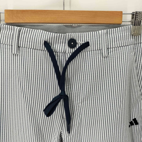 アディダスゴルフ adidasgolf EXTRA STRECH ストライプ シアサッカ-テーパードパンツ メンズ 79