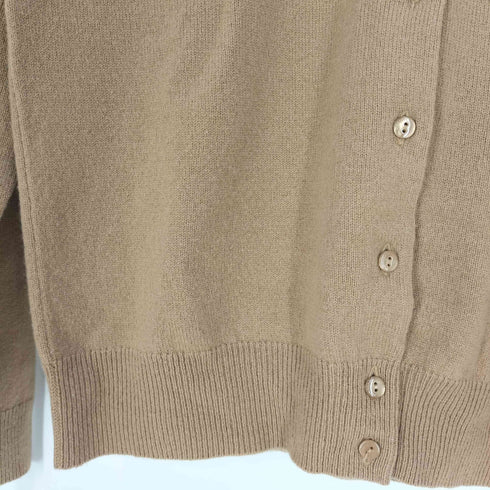 バーバリーブルーレーベル BURBERRY BLUE LABEL ロゴ刺繍 カシミヤ ニット カーディガン レディース import:M