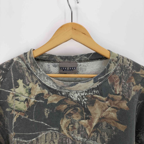 ジャージーズ JERZEES 00S リアルツリーカモ crewneck sweat メンズ 4XL