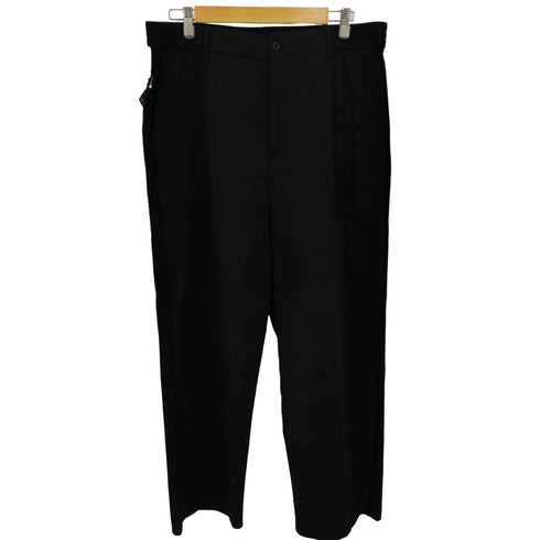 ザラ ZARA 1タック プリーツ イージーテーパードスラックスパンツ メンズ import:XL