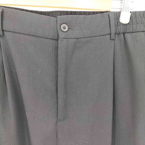 ザラ ZARA 1タック プリーツ イージーテーパードスラックスパンツ メンズ import:XL