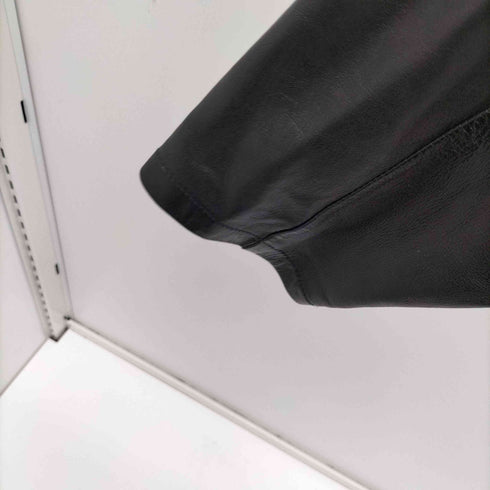 スキン SKIN MADE IN ITALY ダブルジップジャケット 本革 メンズ DE:48