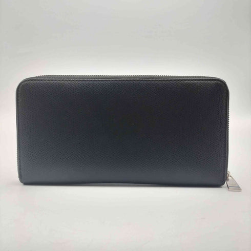 エンポリオアルマーニ EMPORIO ARMANI イーグルマーク アイコン マルチ ポケット ラウンドジップ レザー ウォレット 長財布 メンズ