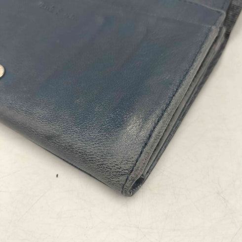 ポールスミス Paul Smith 総柄 レザー ウォレット 二つ折り 財布 メンズ