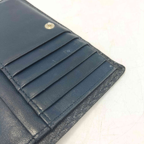 ポールスミス Paul Smith 総柄 レザー ウォレット 二つ折り 財布 メンズ