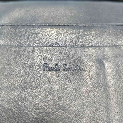 ポールスミス Paul Smith 総柄 レザー ウォレット 二つ折り 財布 メンズ