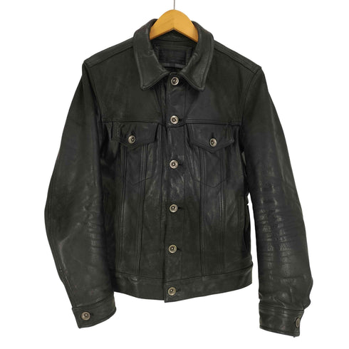 ジャックローズラブメゾン JACK ROSE Luv maison 4ポケ 70506型 牛革 カウ レザー トラッカー ジャケット メンズ JPN:44