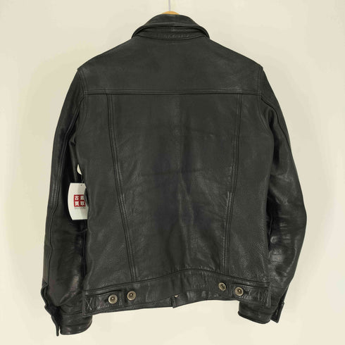 ジャックローズラブメゾン JACK ROSE Luv maison 4ポケ 70506型 牛革 カウ レザー トラッカー ジャケット メンズ JPN:44