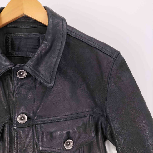 ジャックローズラブメゾン JACK ROSE Luv maison 4ポケ 70506型 牛革 カウ レザー トラッカー ジャケット メンズ JPN:44
