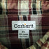 カーハート Carhartt ダブルポケットコットンチェックシャツ メンズ import:XL