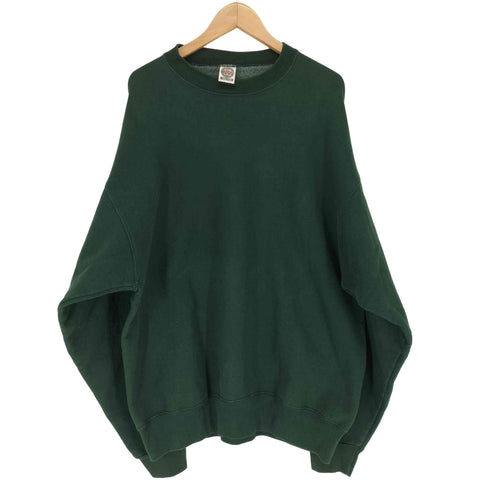 マンシングウェア Munsingwear MADE IN USA 裏起毛無地スウェット メンズ XL
