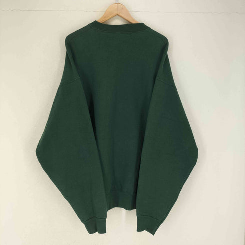 マンシングウェア Munsingwear MADE IN USA 裏起毛無地スウェット メンズ XL