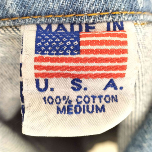 TYCA MADE IN USA ノースリーブデニムジャケット メンズ XL