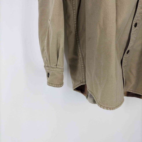 エルエルビーン L.L.Bean 90-00s 裏地チェック コットンシャツジャケット メンズ import:XL