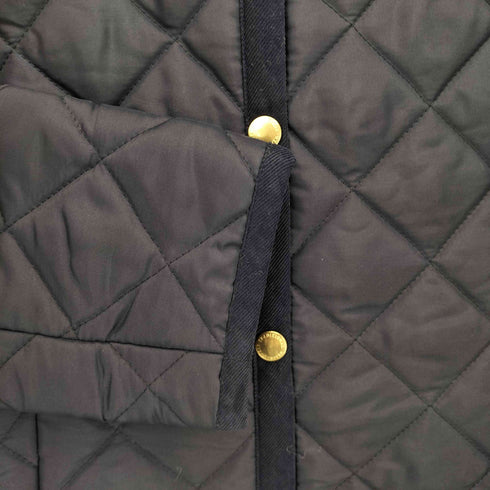 トラディショナルウェザーウェア Traditional Weatherwear ノーカラーキルティングコート レディース 32