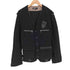 666 ORIGINAL CLOTHING Y2K パイル地 ノーカラージャケット メンズ M
