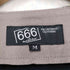 666 ORIGINAL CLOTHING Y2K パイル地 ノーカラージャケット メンズ M