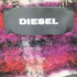 ディーゼル DIESEL 襟レザー タータンチェック ライダース コート レディース import:XS