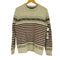 トミーヒルフィガー TOMMY HILFIGER ウール コットン 幾何学柄 ニット セーター レディース import:M
