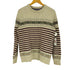 トミーヒルフィガー TOMMY HILFIGER ウール コットン 幾何学柄 ニット セーター レディース import:M