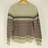 トミーヒルフィガー TOMMY HILFIGER ウール コットン 幾何学柄 ニット セーター レディース import:M