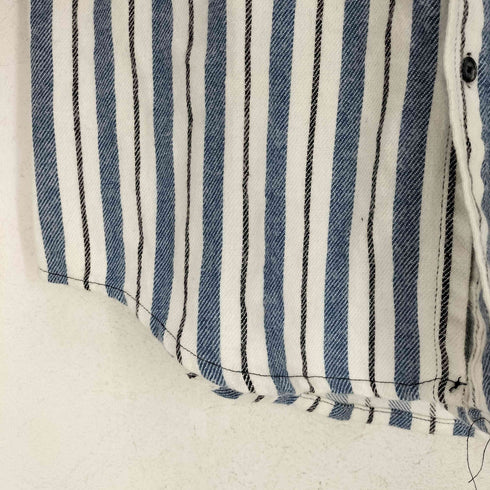 セントジョンズベイ STJOHNS BAY 70~80S BIGMAC FLANNEL ストライプネルシャツ MADE IN USA メンズ L