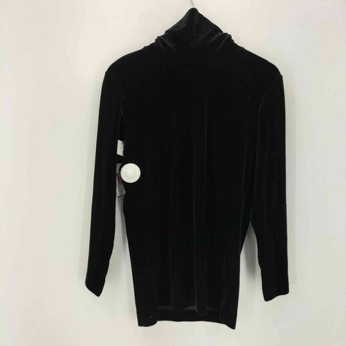 イッセイミヤケペルマネンテ ISSEY MIYAKE PERMANENTE ベロアタートルネック L/Sカットソー レディース JPN:M