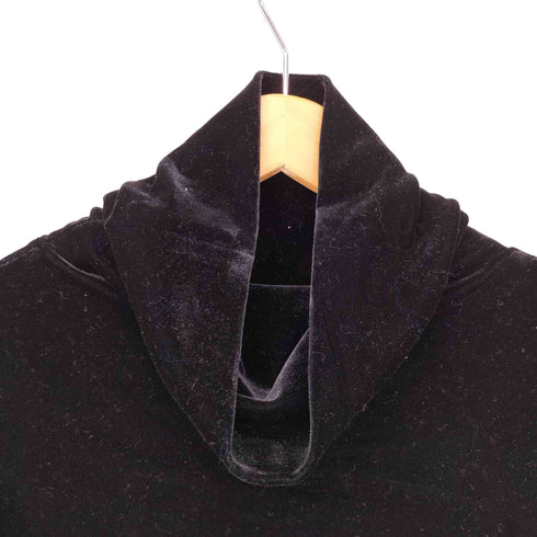 イッセイミヤケペルマネンテ ISSEY MIYAKE PERMANENTE ベロアタートルネック L/Sカットソー レディース JPN:M