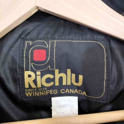 RICHLU ダックダウンハーフコート メンズ import:L